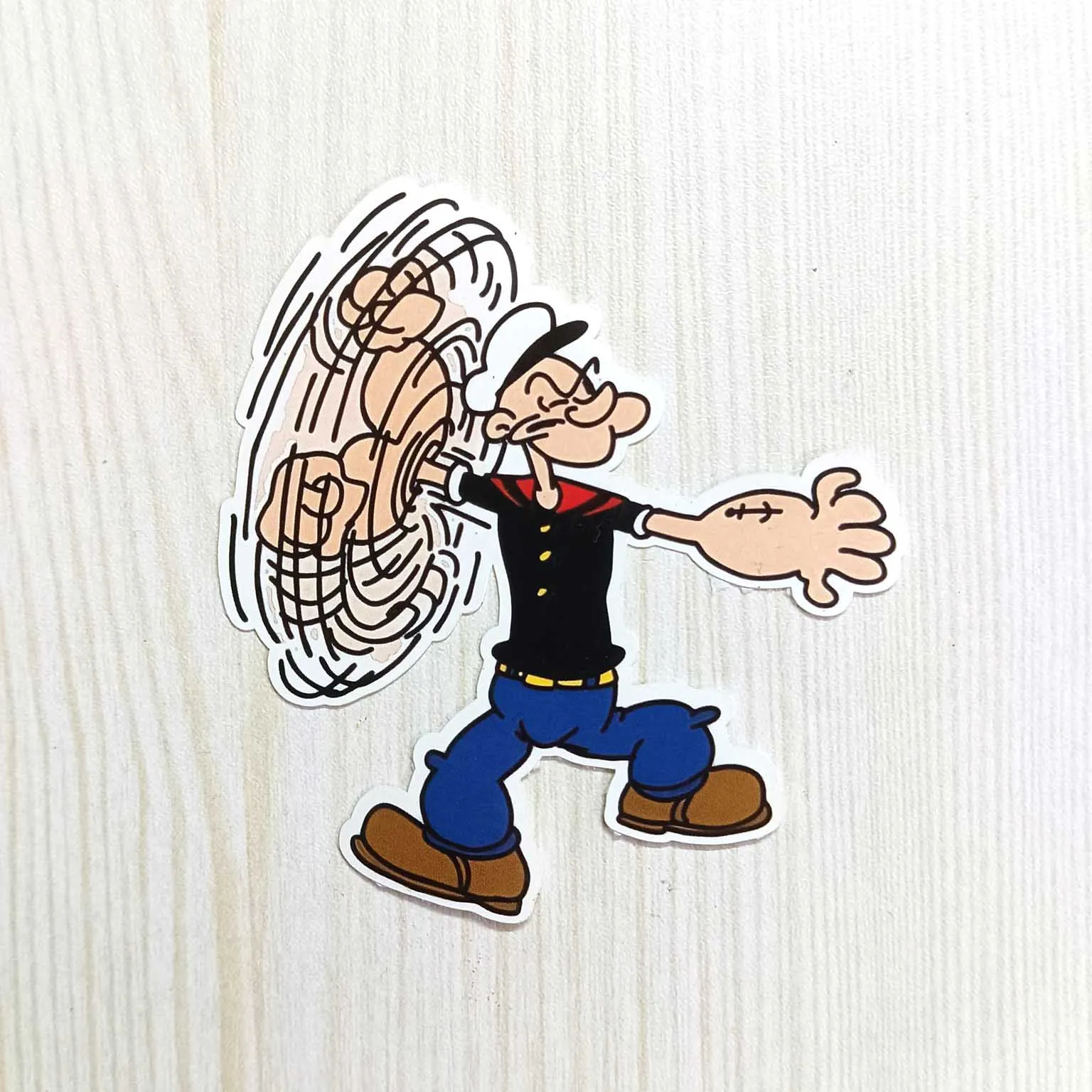 PVC Cartoon Series Sailor Man Character Sticker