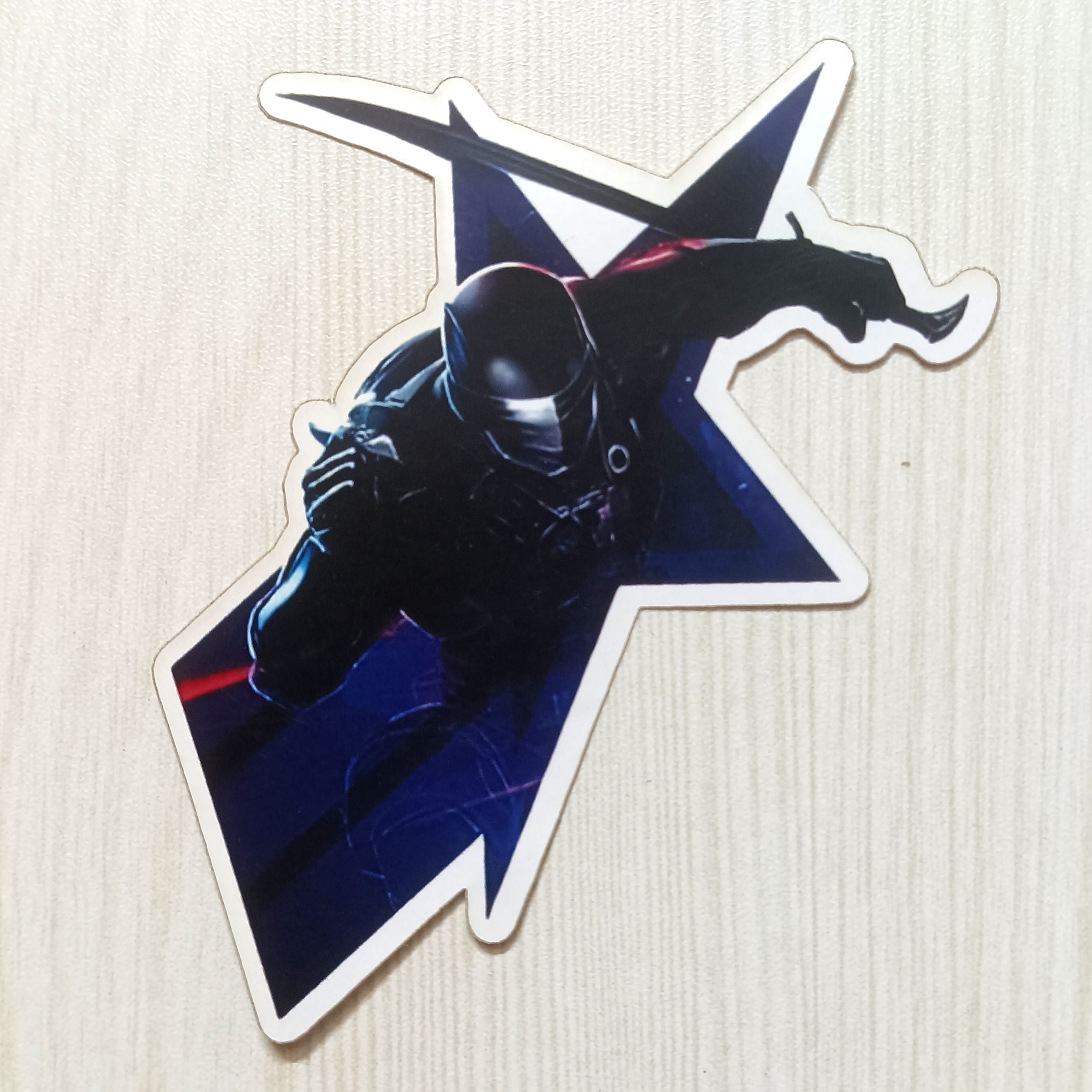 PVC Game Movie Joe Sticker