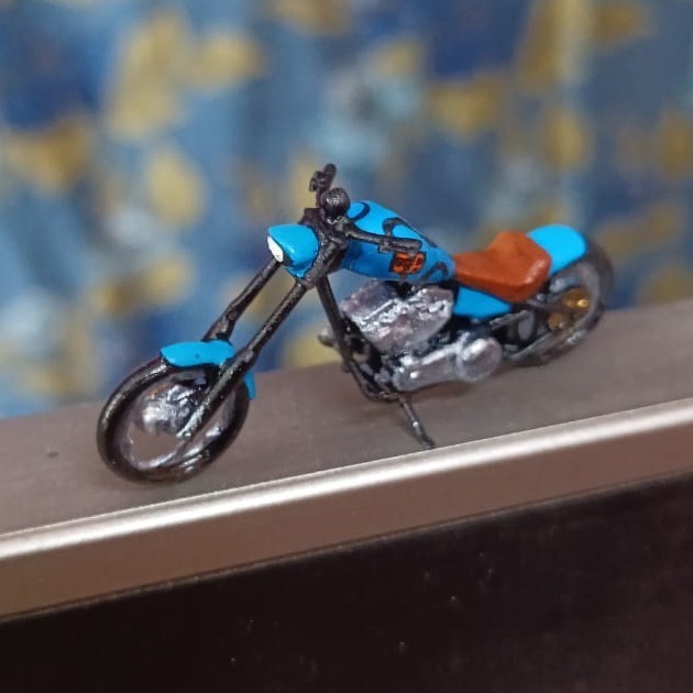 Chopper Bike Racing Motorcycle Scale 1:64