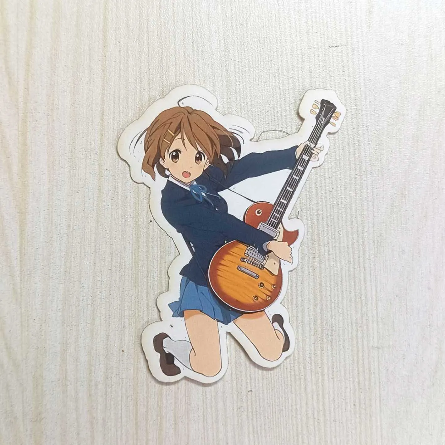 PVC Anime Manga with Guitar Playing Sticker 18