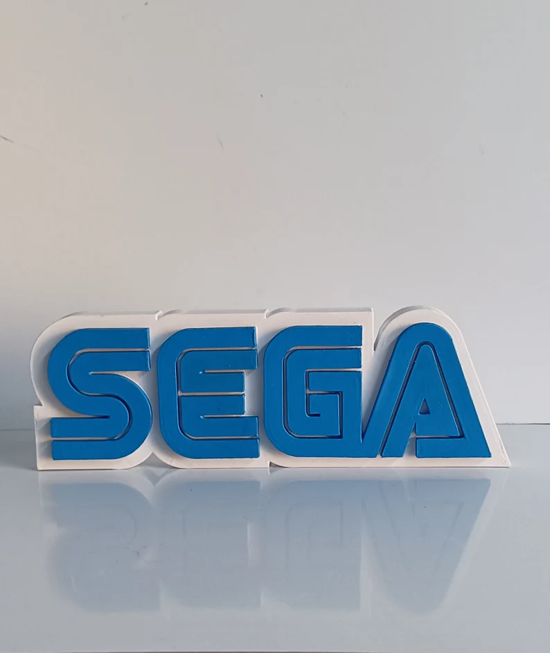 Game 3d Logo with Magnet