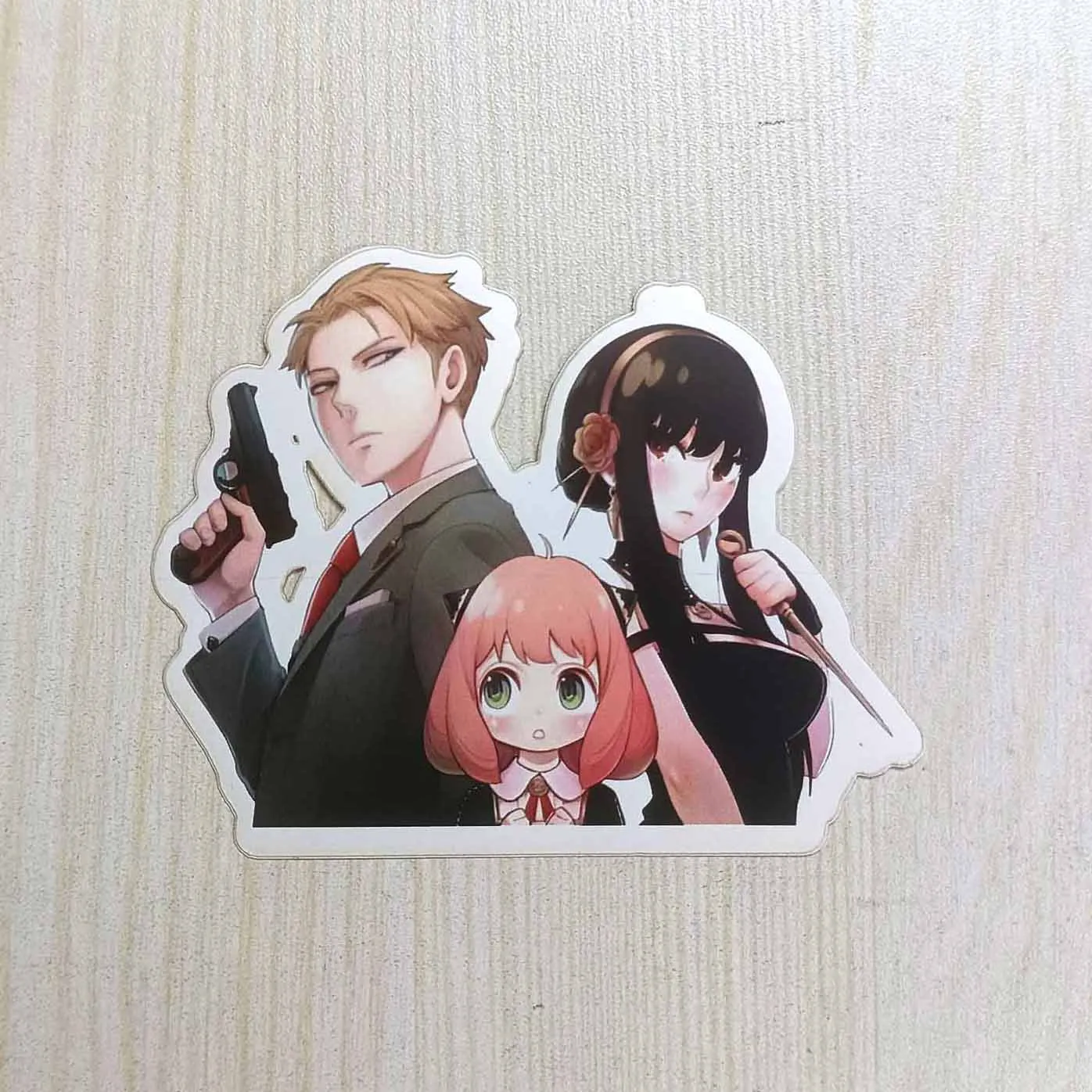 PVC Anime Manga with Anya Forger Sticker 19