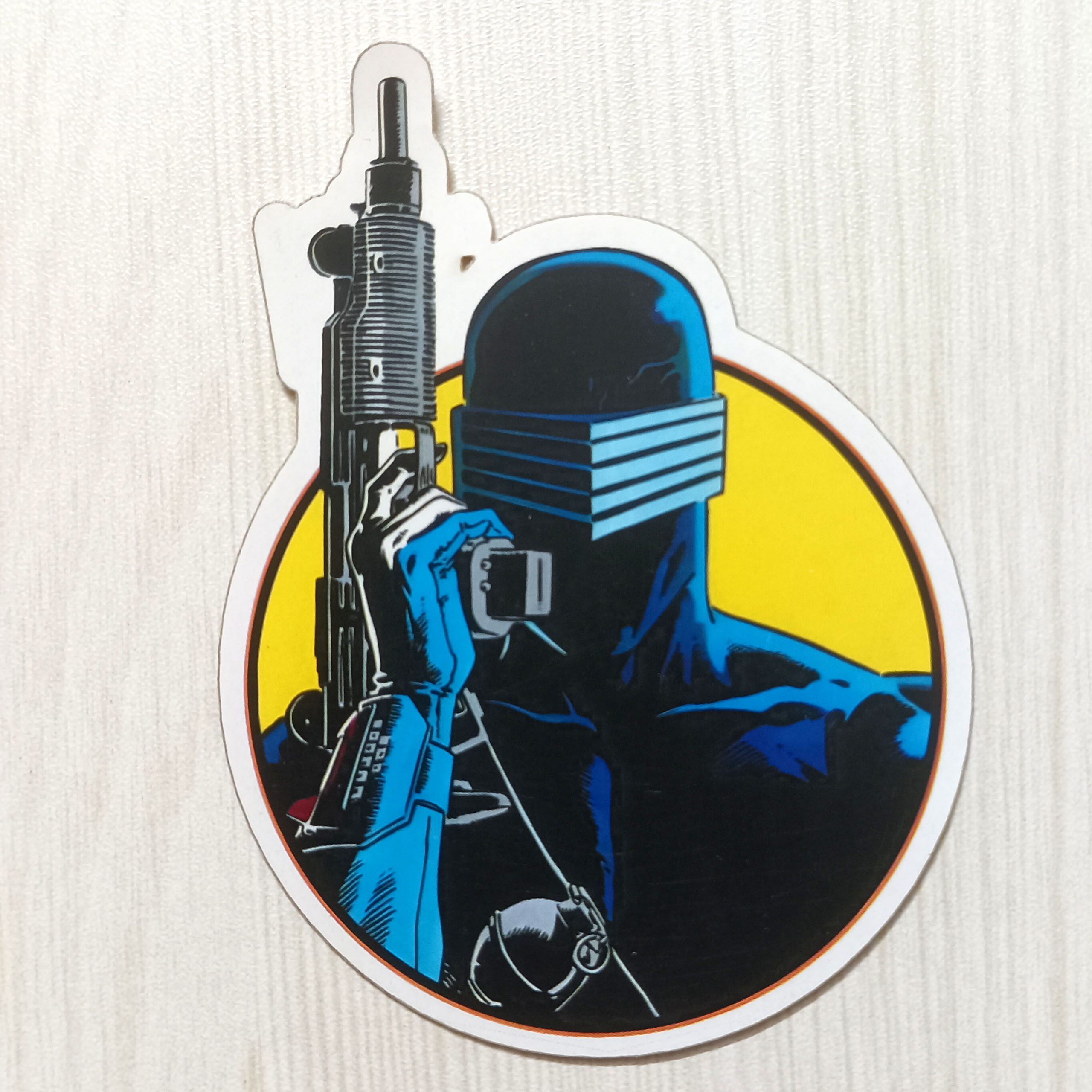 PVC Game Movie Joe Sticker
