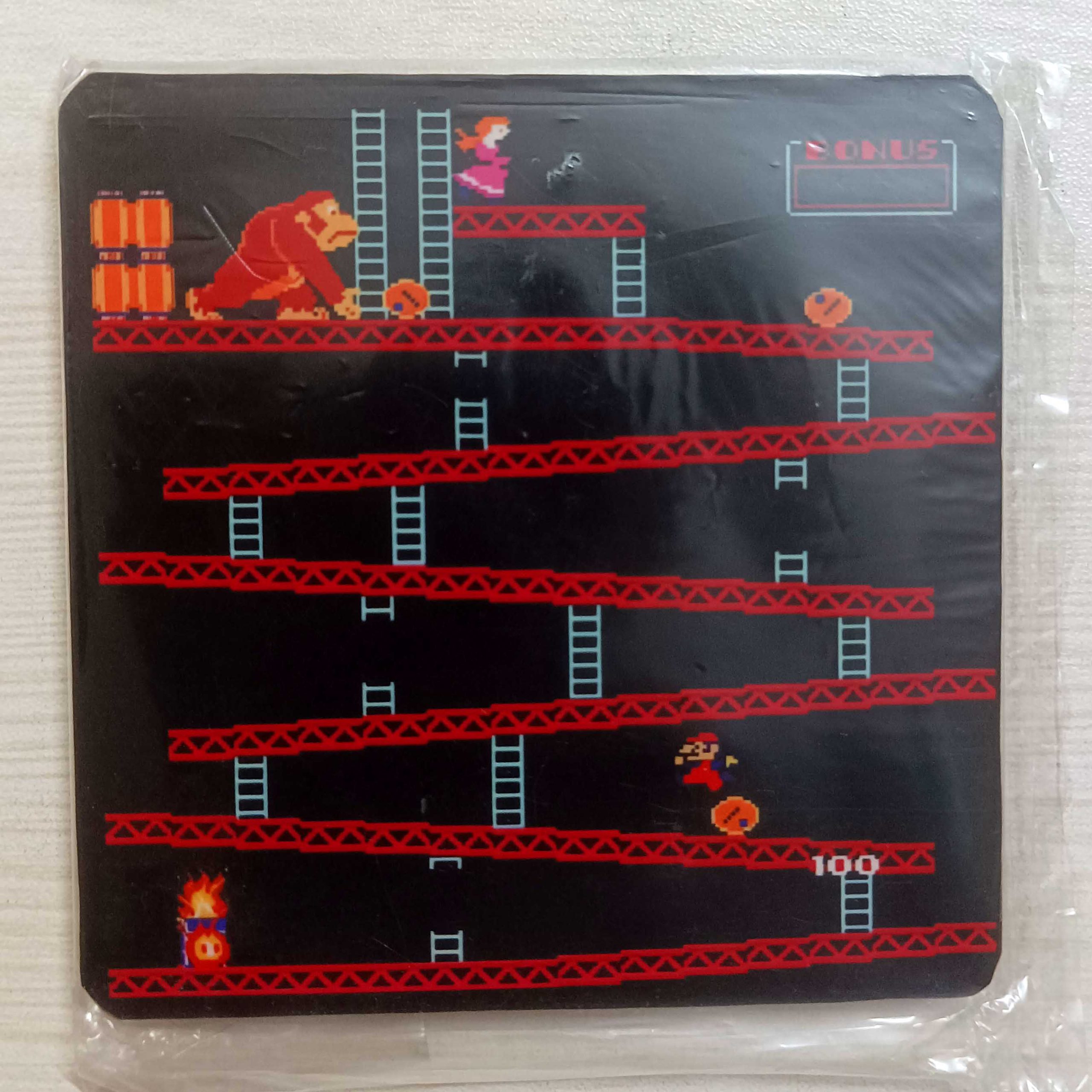 Wooden Coaster Fridge Magnet Retro Classic Game