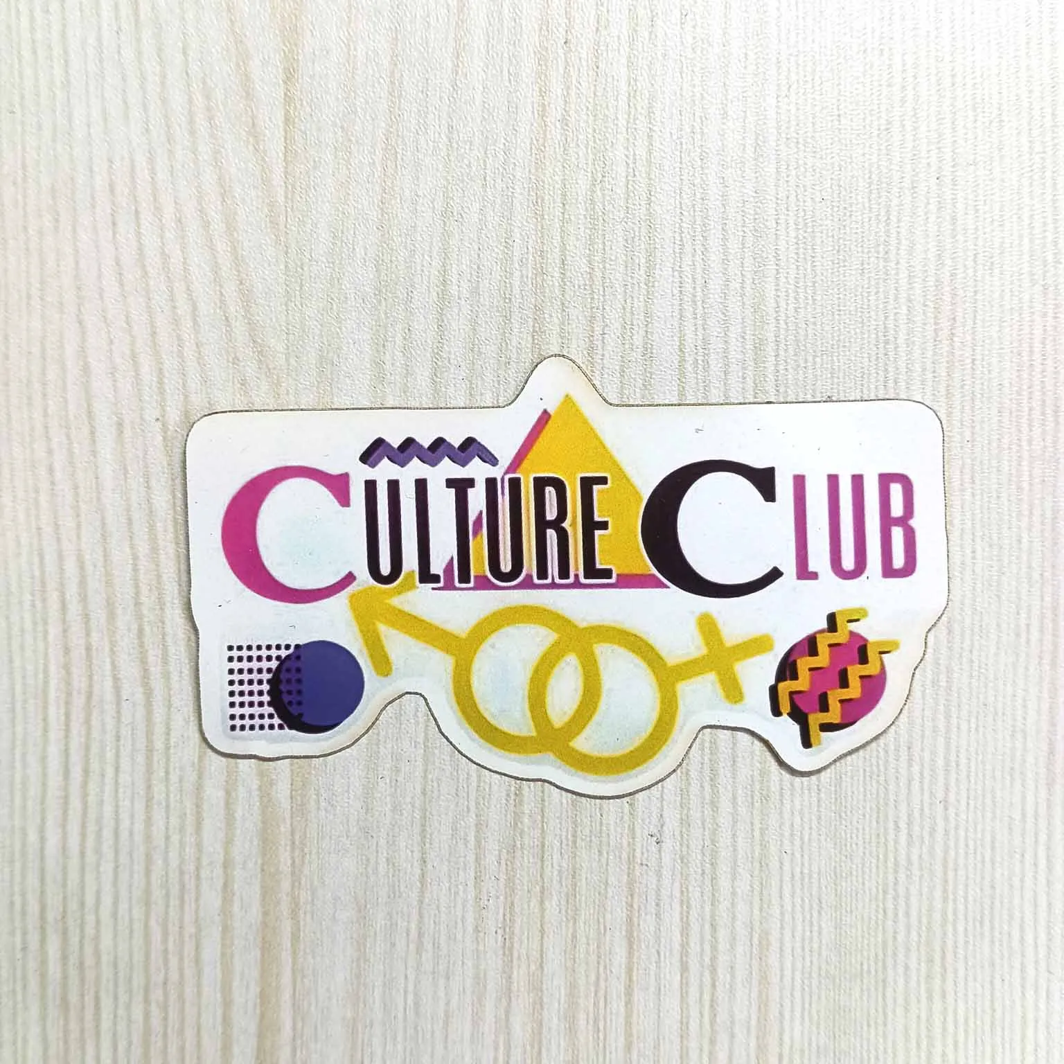 PVC Music Culture Club Group Singer Sticker