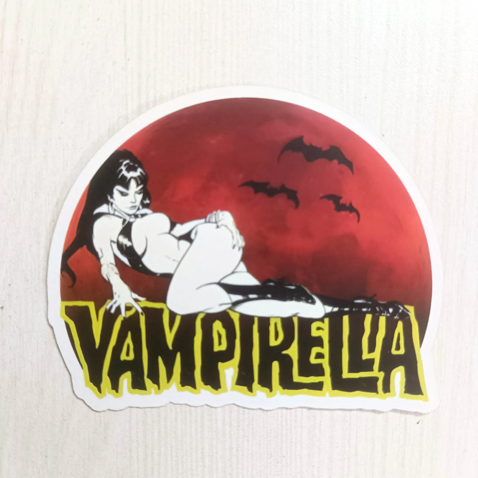 PVC Horror Vampirella Cinema Girl Character Sticker
