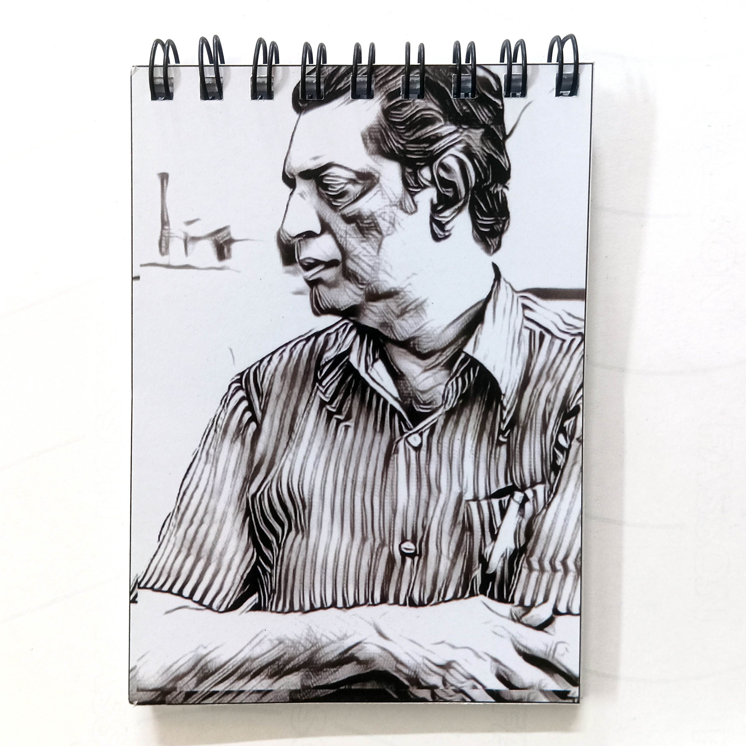 Size A7 Satyajit Ray Notepad Notebook Pocket Diary