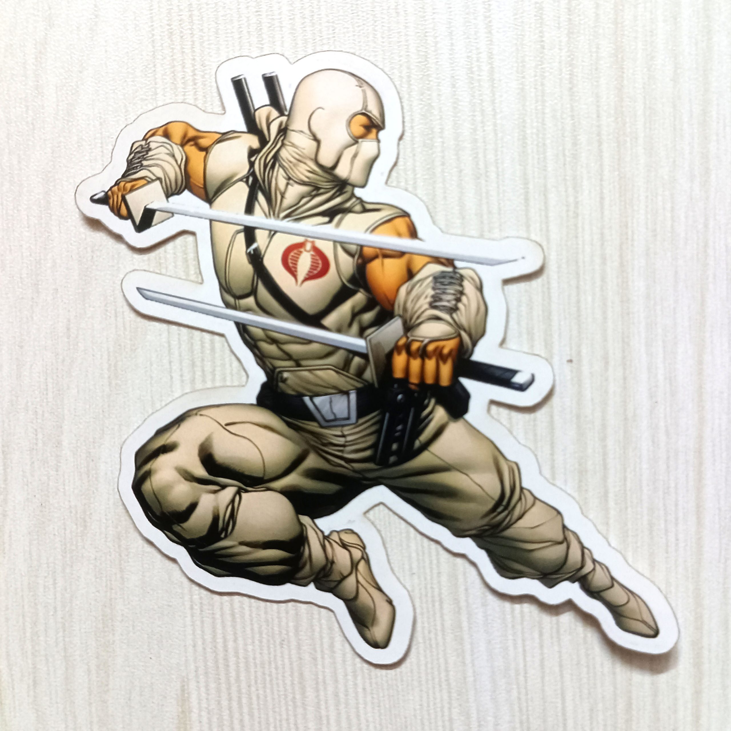 PVC Game Movie Joe Sticker