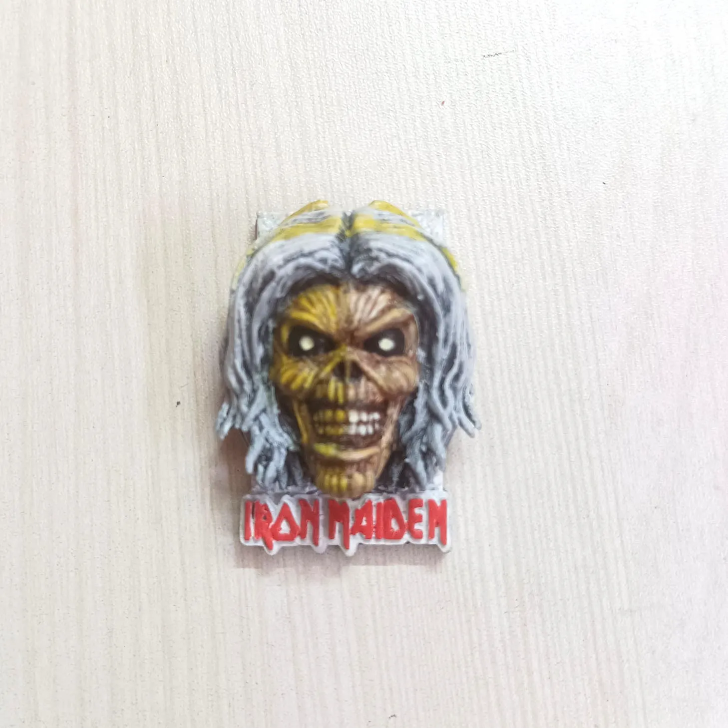 3D Magnet Iron Maiden Face Comic Music Movie