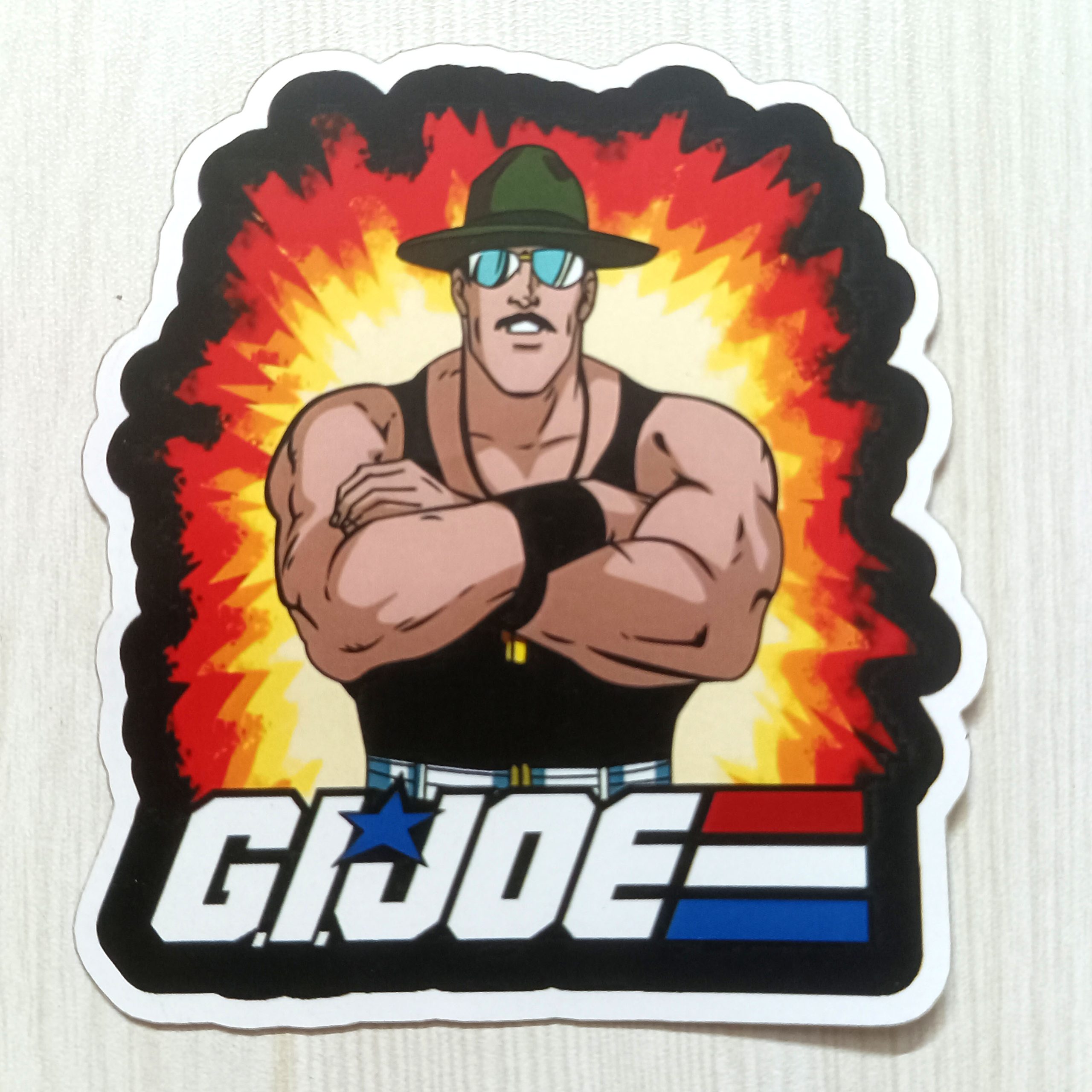 PVC Game Movie Joe Sticker
