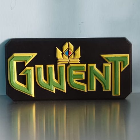 Game 3d Logo with Magnet