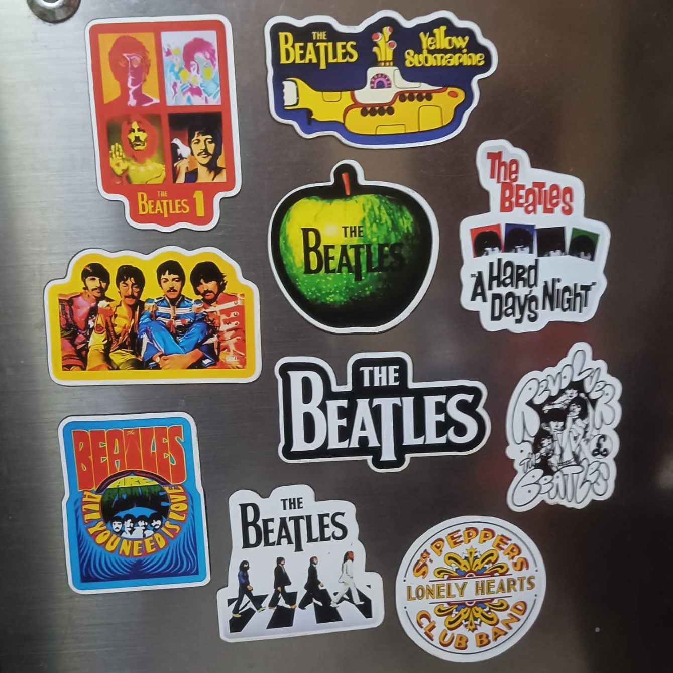 PVC Music Beatles Singer Sticker