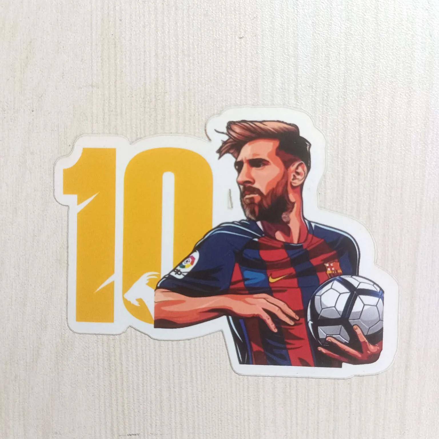 PVC Soccer Football Player Messi Sticker