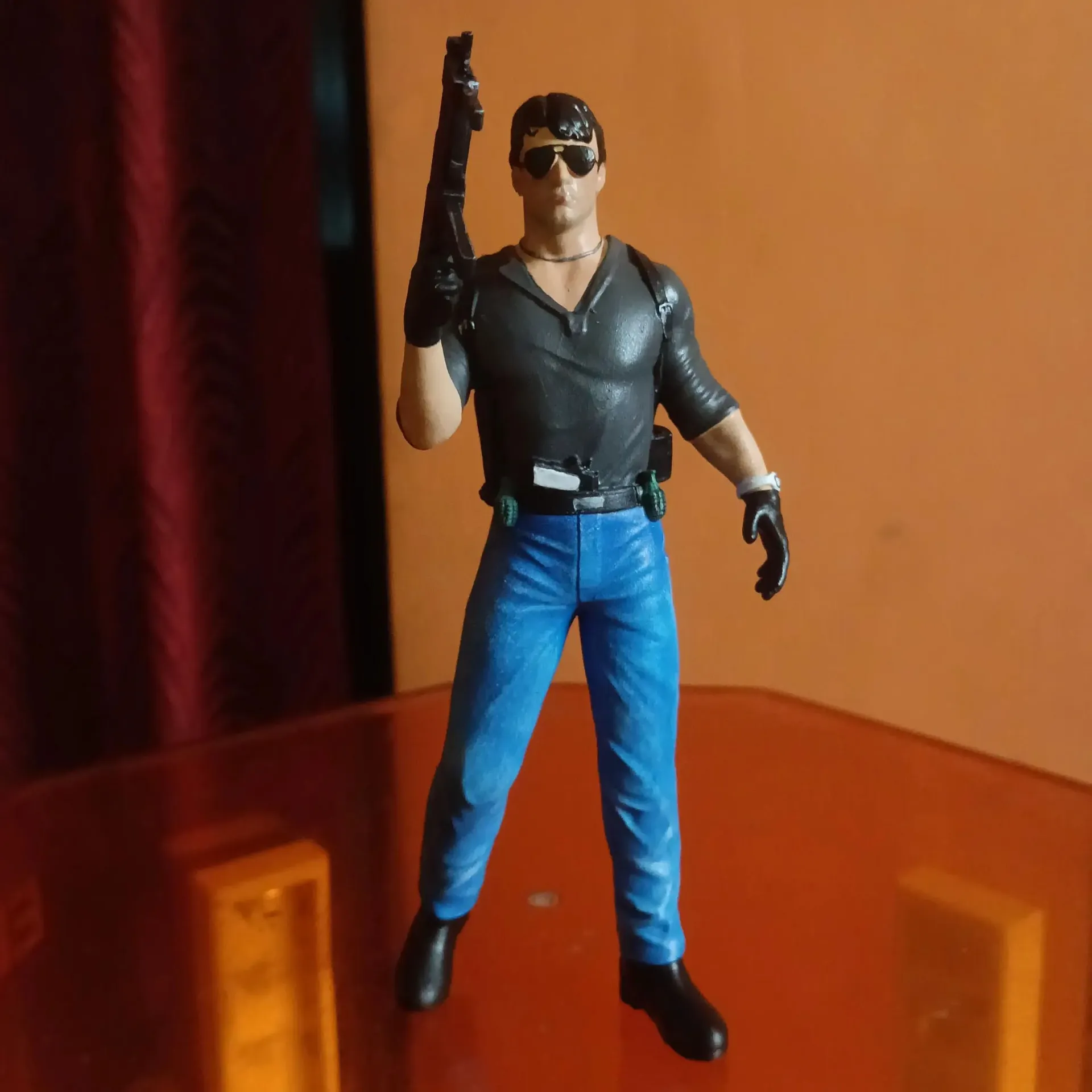 Sylvester Stallone Cobra Hollywood Actor 3D Figurine Figure Statue
