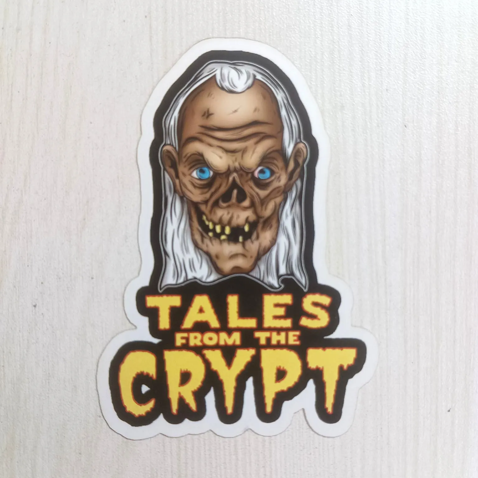 PVC Horror Movie Tales Crypt Ghoul Male Character Sticker