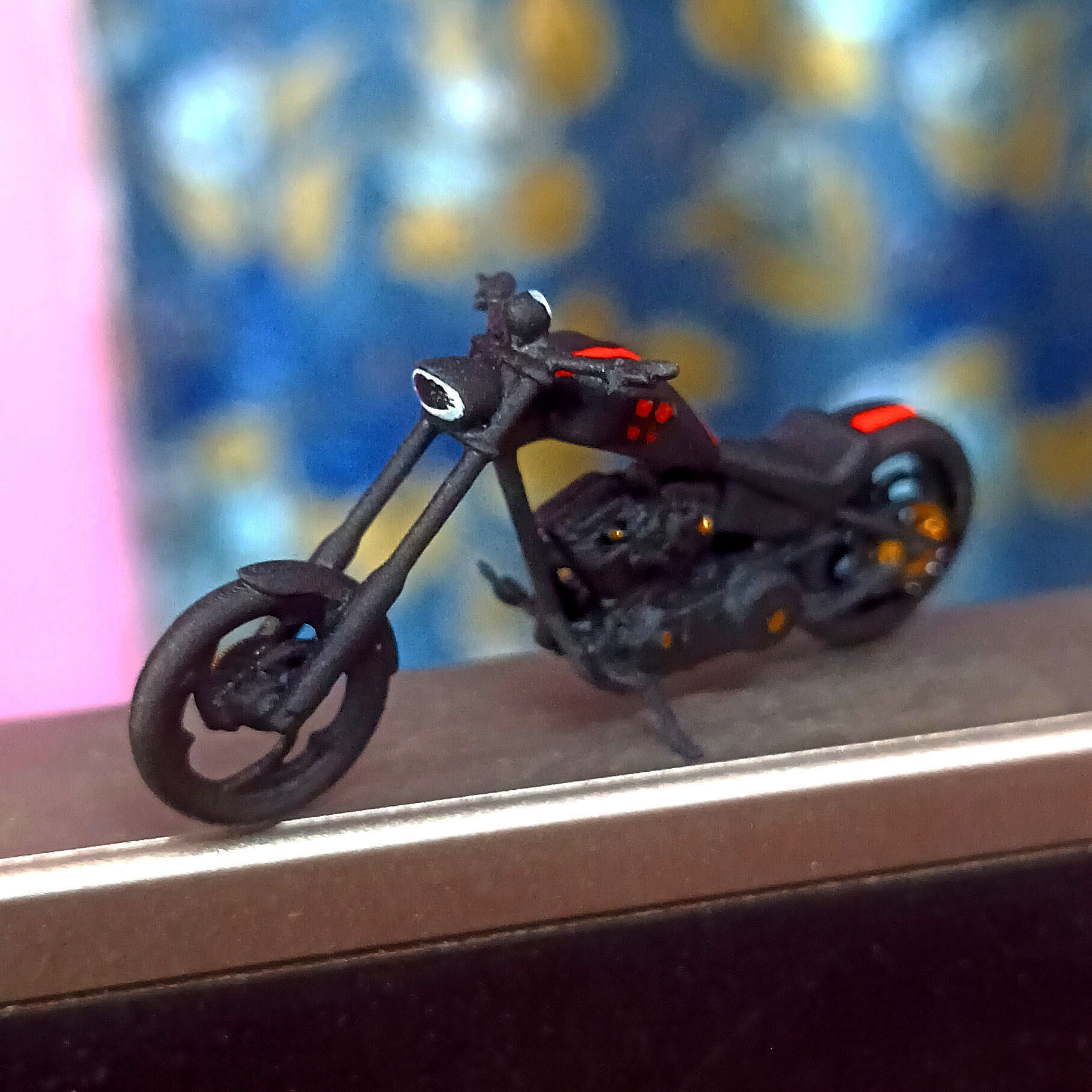 Chopper Bike Racing Motorcycle Scale 1:64