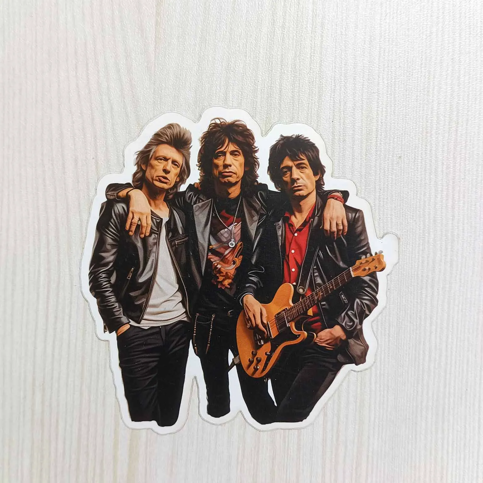PVC Music Rolling Stones Singer Sticker