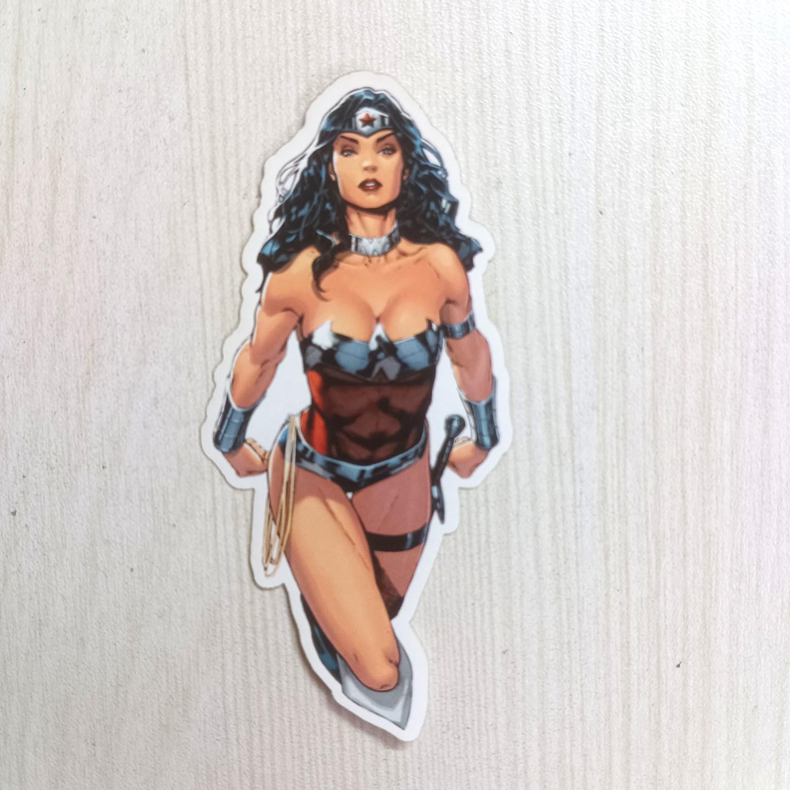 PVC Amazon Warrior Female Girl Women Sticker