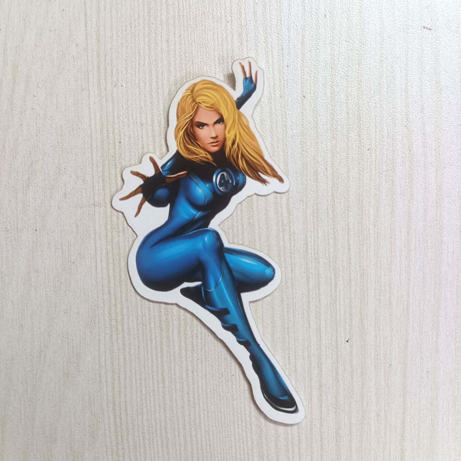 PVC Movie Character Comic Vanishing Girl Sticker
