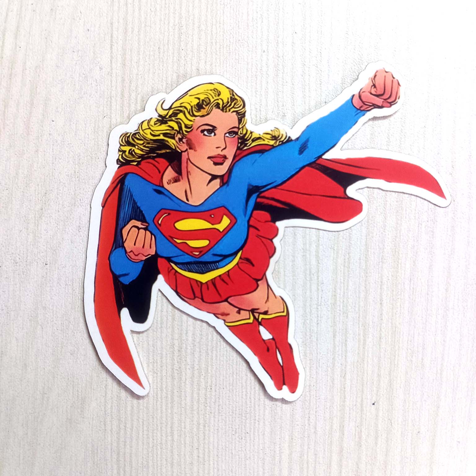 PVC Flying Girl Sticker