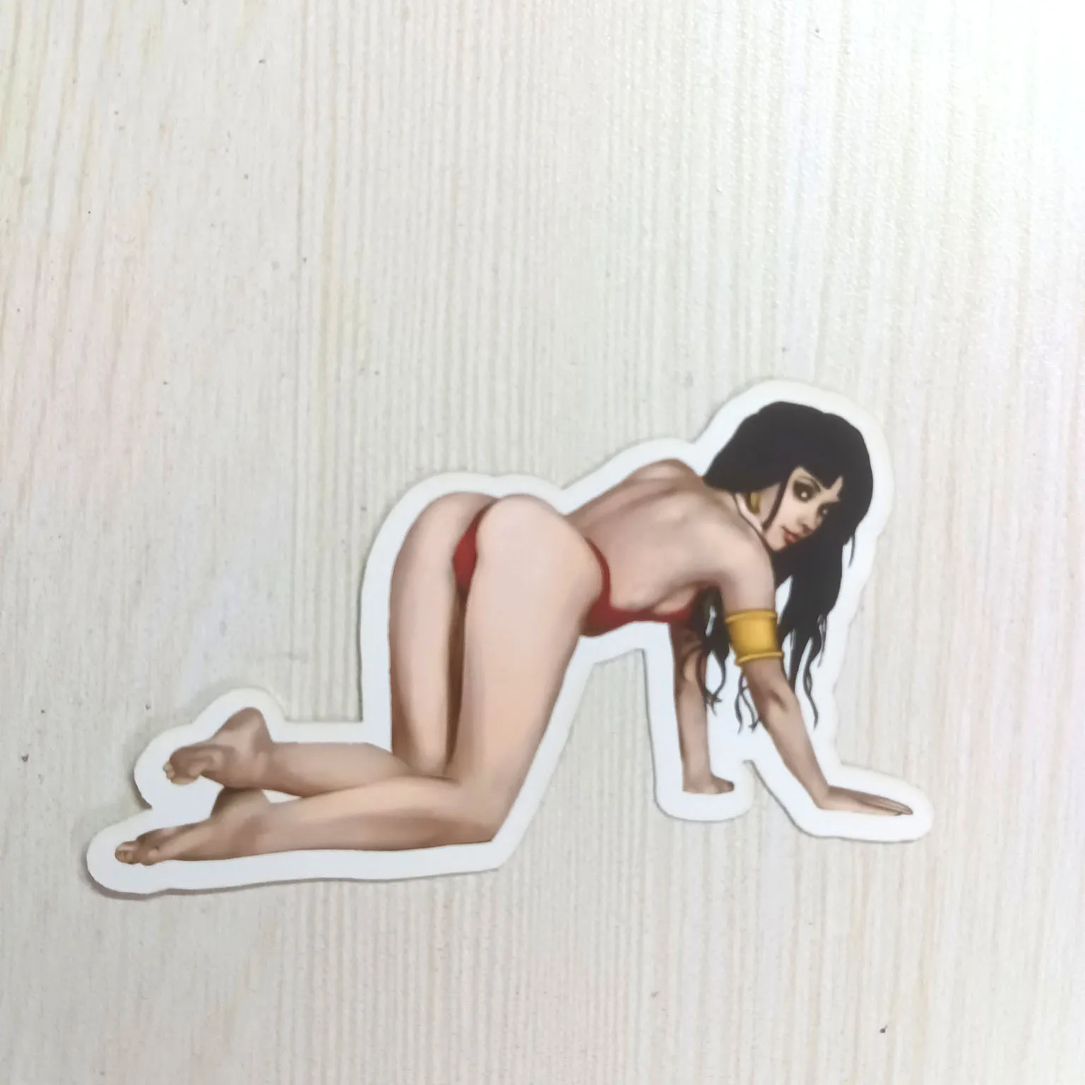 PVC Horror Vampirella Female Movie Character Sticker