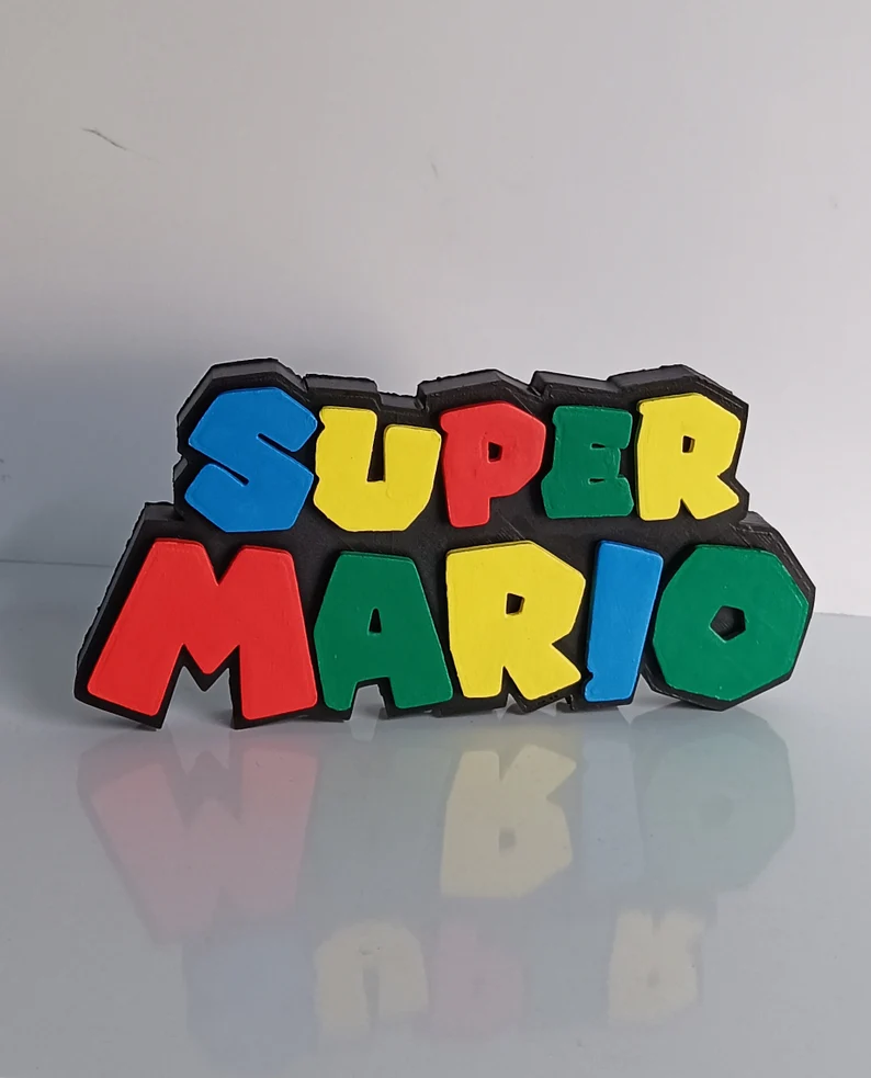 Game 3d Logo with Magnet