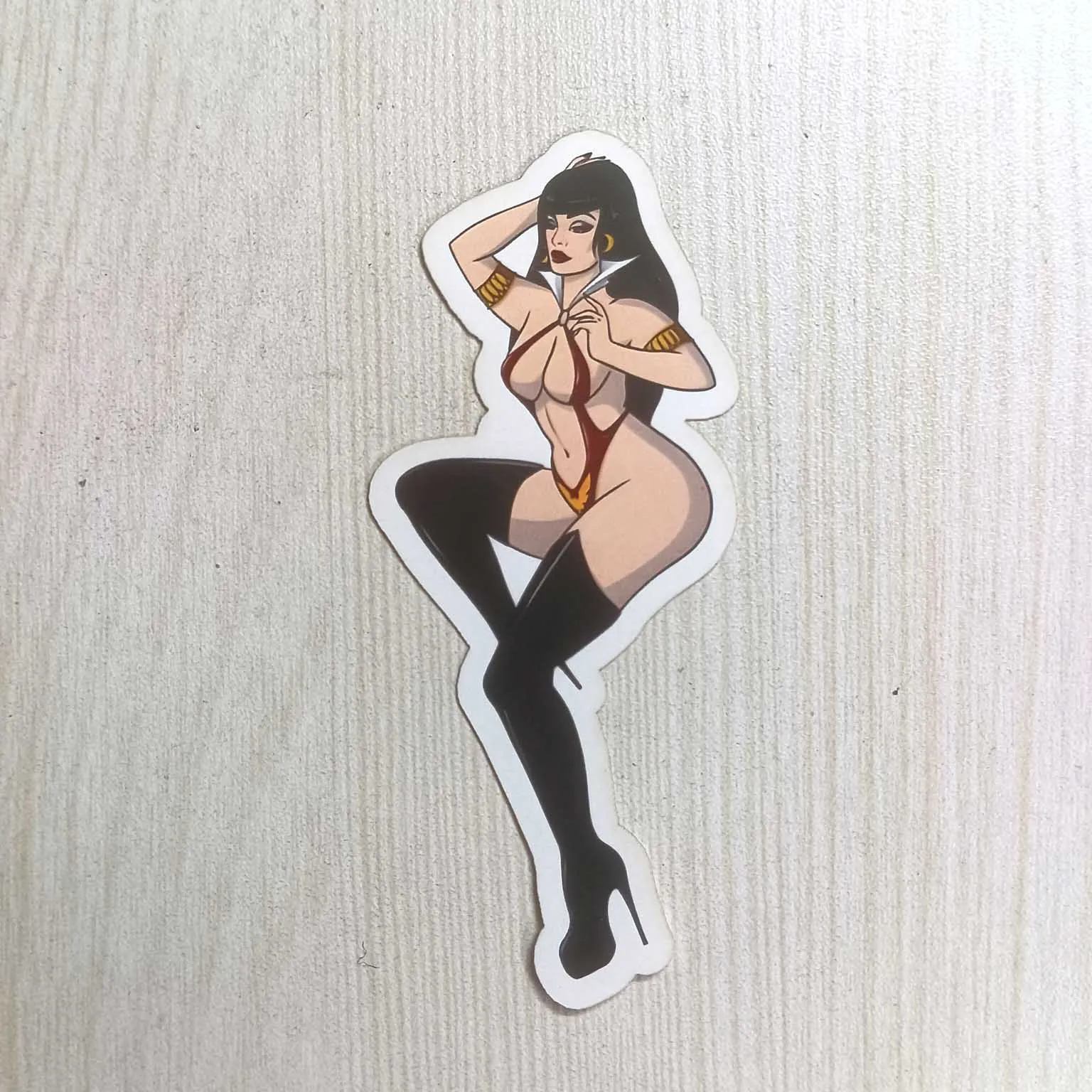 PVC Horror Vampirella Cinema Woman Character Sticker