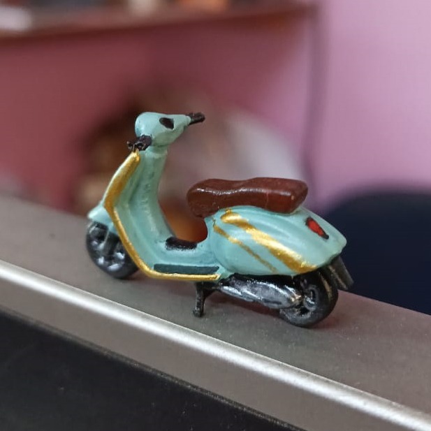 Vesp Scooter Scooty Scale 1:64