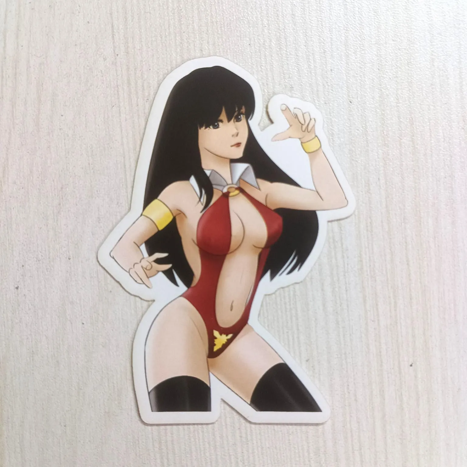 PVC Horror Vampirella Female Character Women Sticker