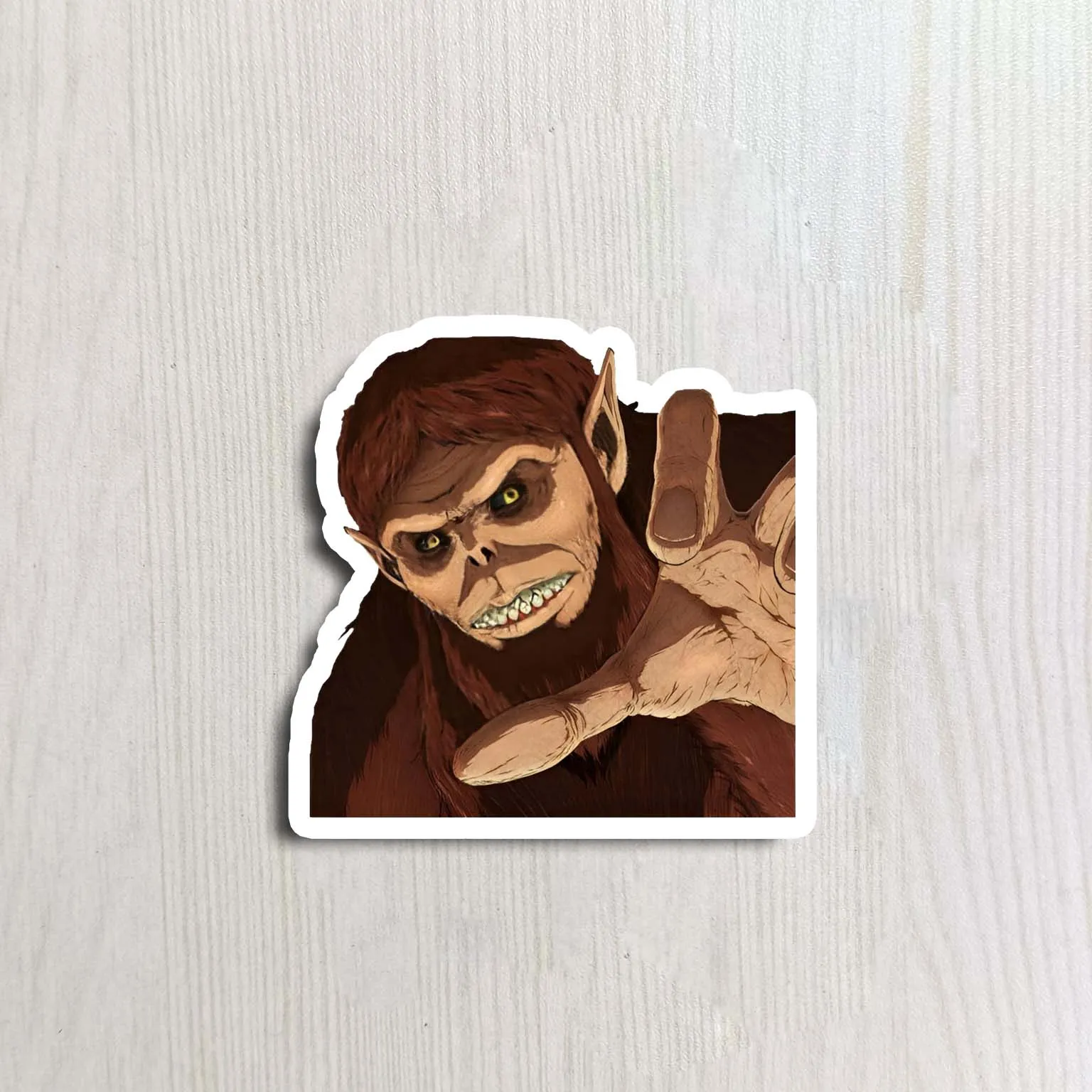 PVC Anime Manga Demon Sticker 80