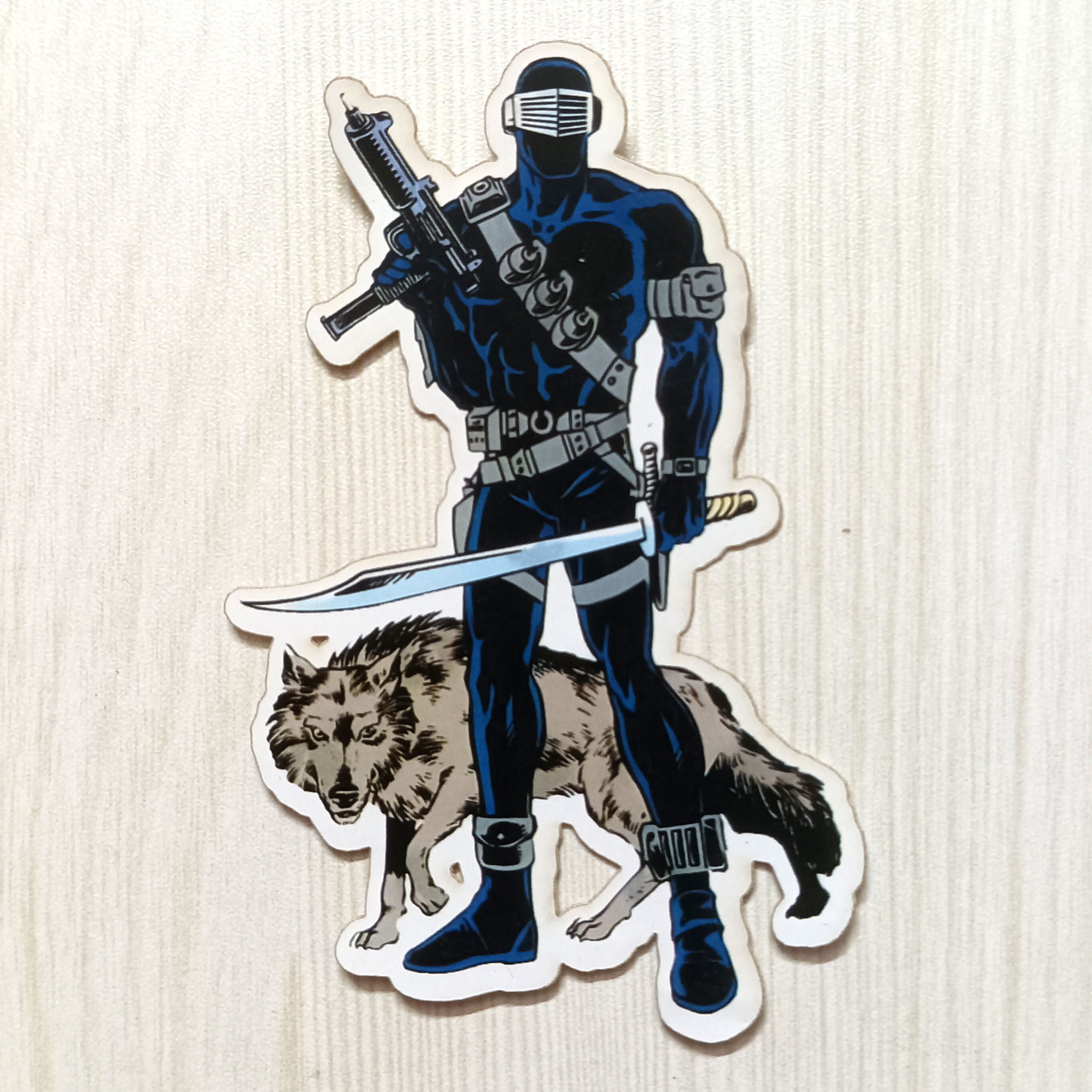 PVC Game Movie Joe Sticker