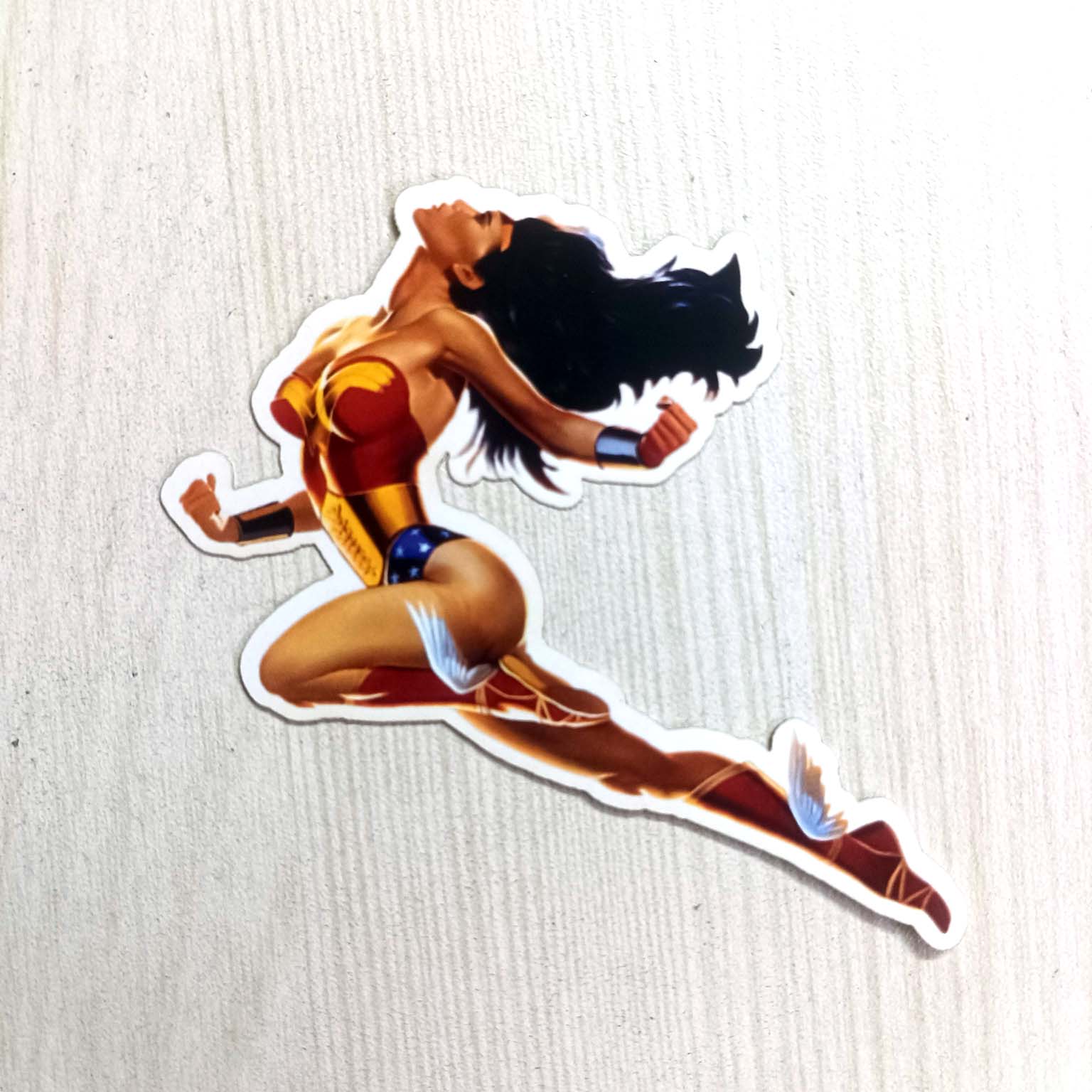 PVC Movie Amazon Girl Woman Sticker