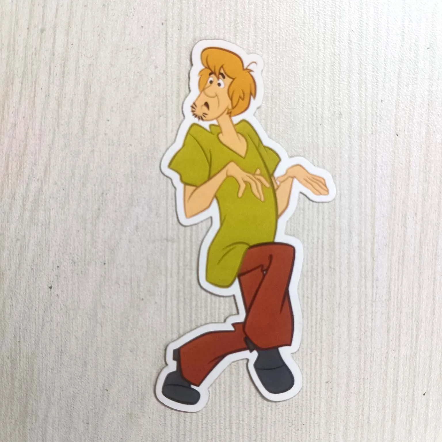 PVC Cartoon Doo Male Character Sticker