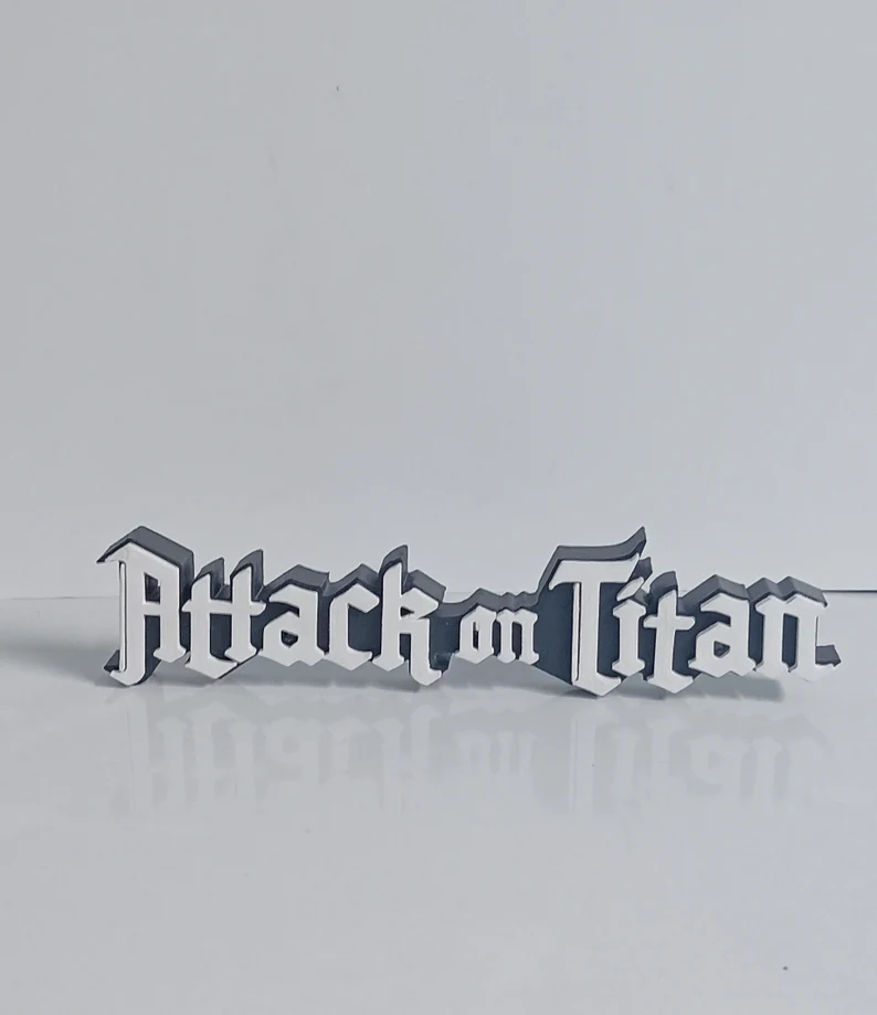 Game Attack 3d Logo with Magnet
