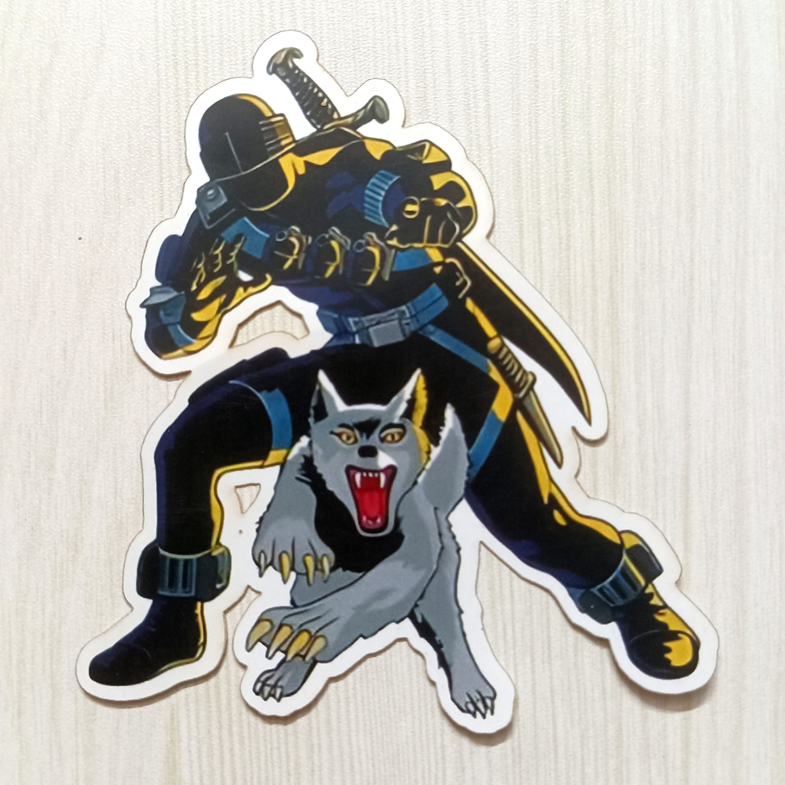 PVC Game Movie Joe Sticker