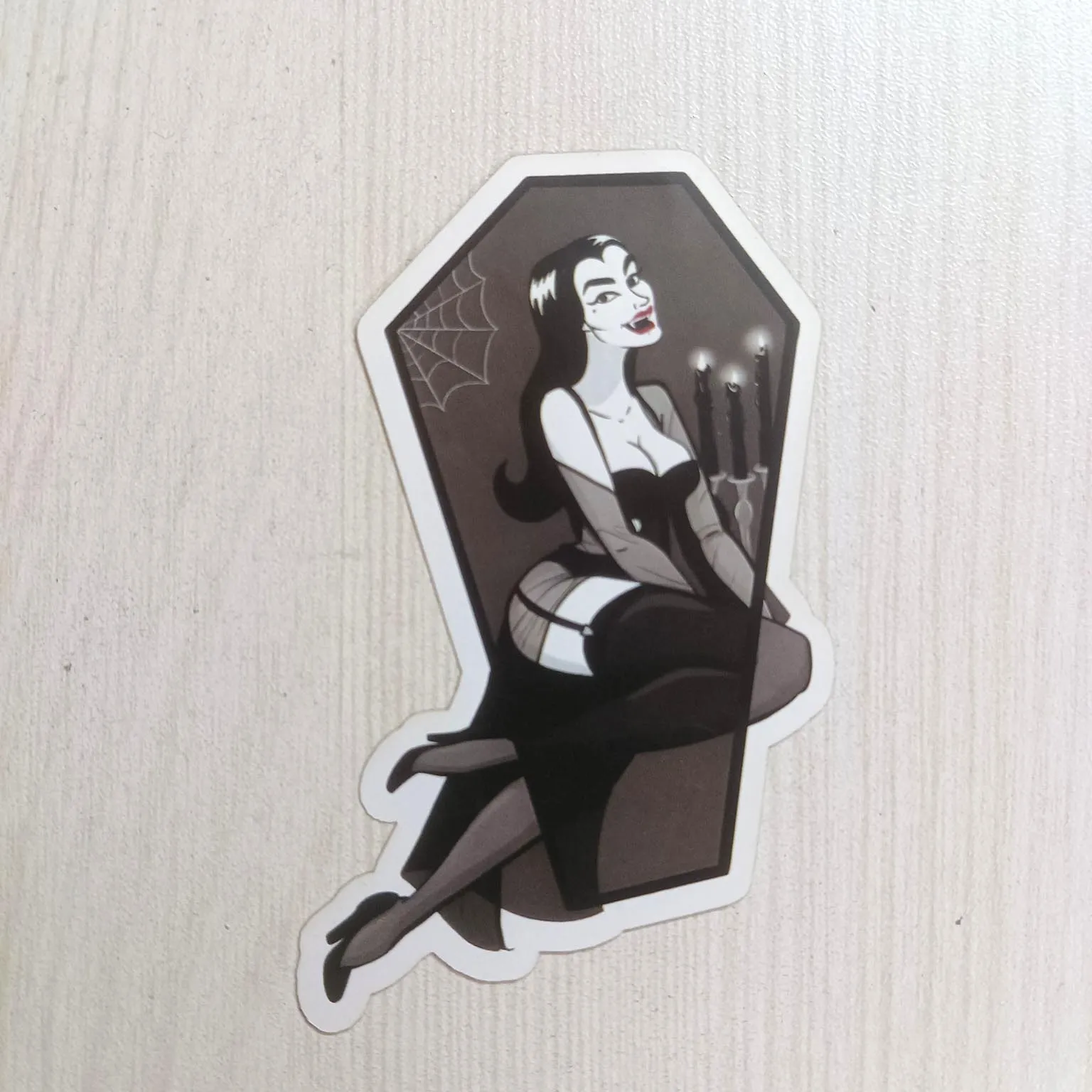 PVC Horror Movie Female Character Sticker