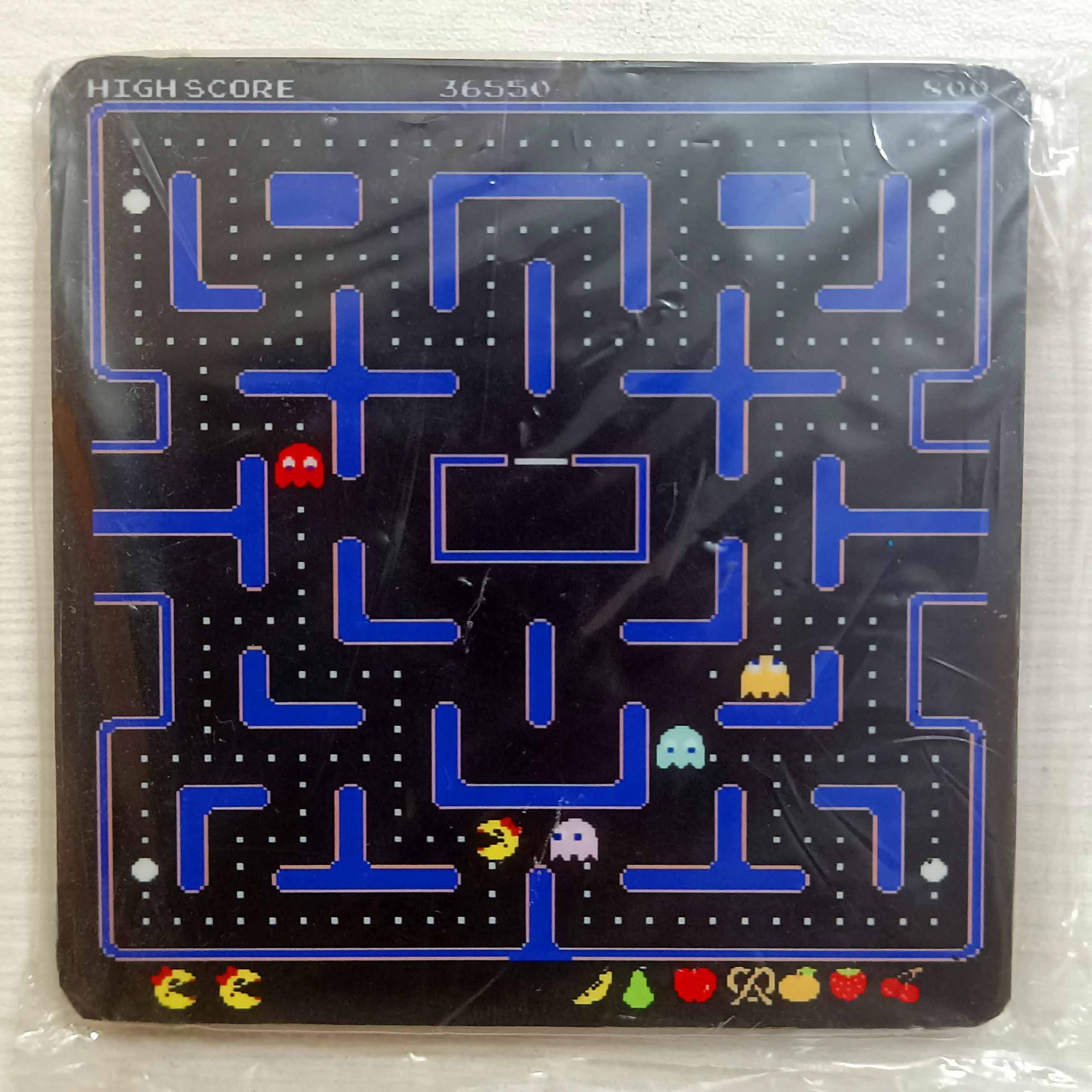 Wooden Coaster Fridge Magnet Retro Classic Game