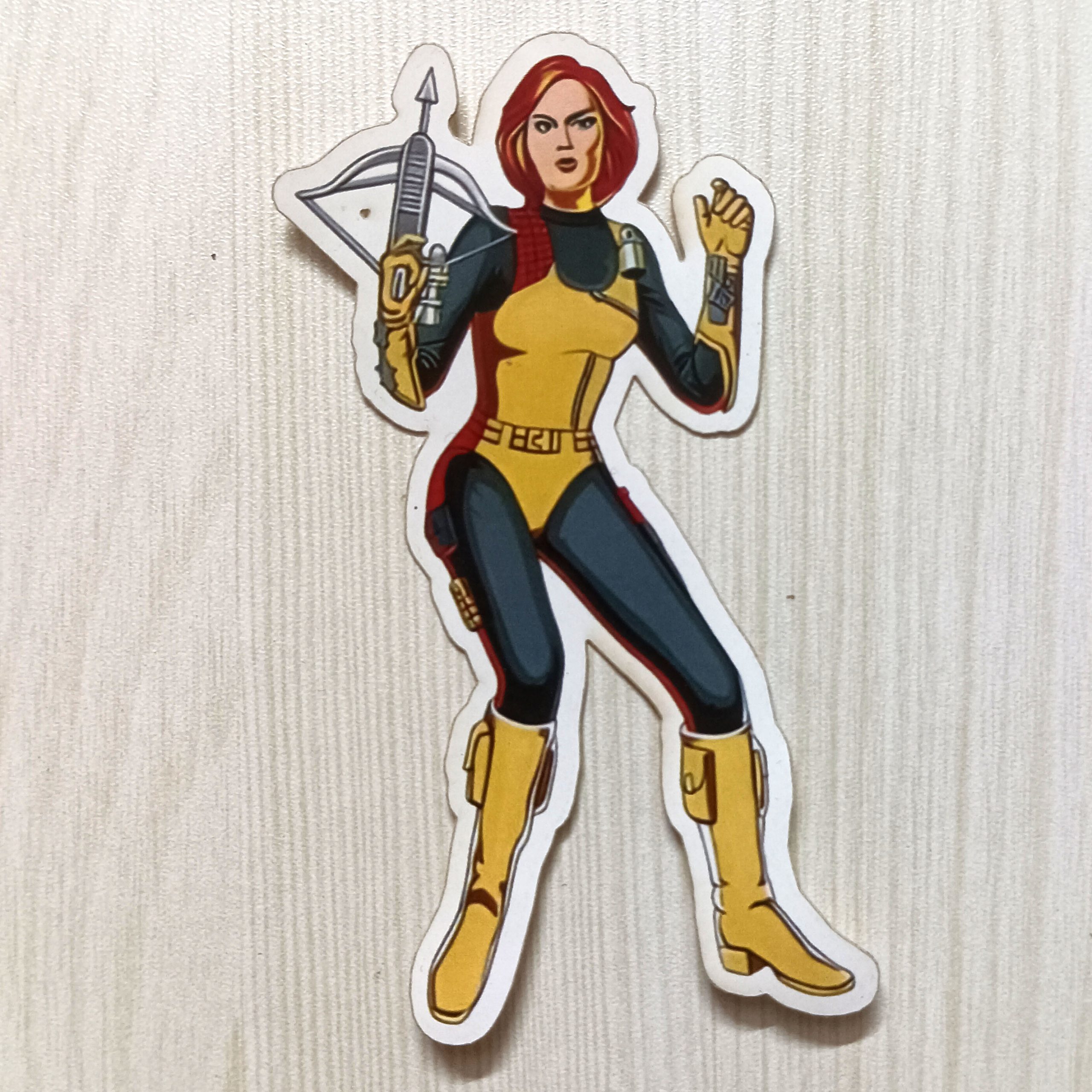 PVC Game Movie Joe Sticker