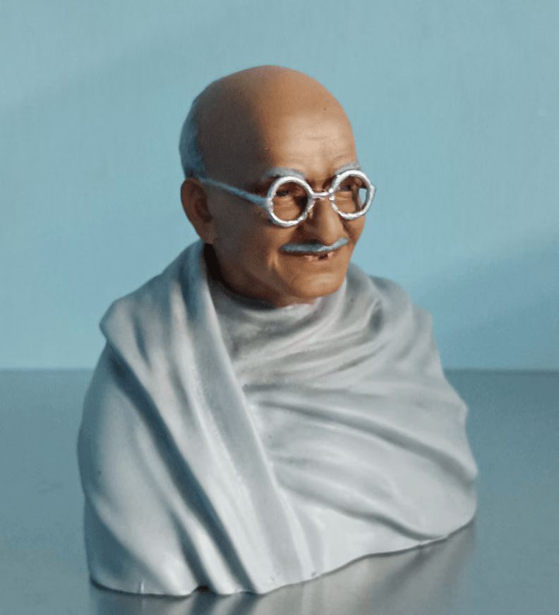 Mahatma Gandhi Bapuji Bust 4inch