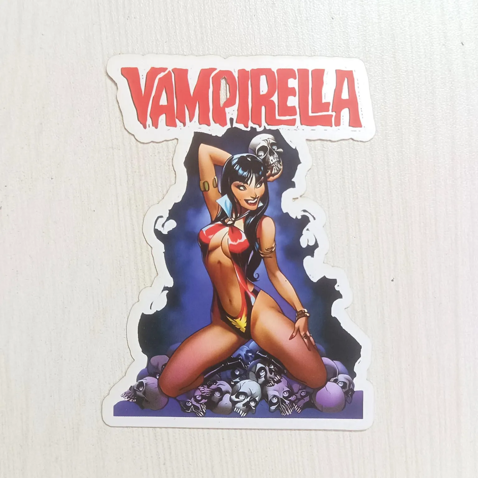 PVC Horror Vampirella Movie Women Character Sticker