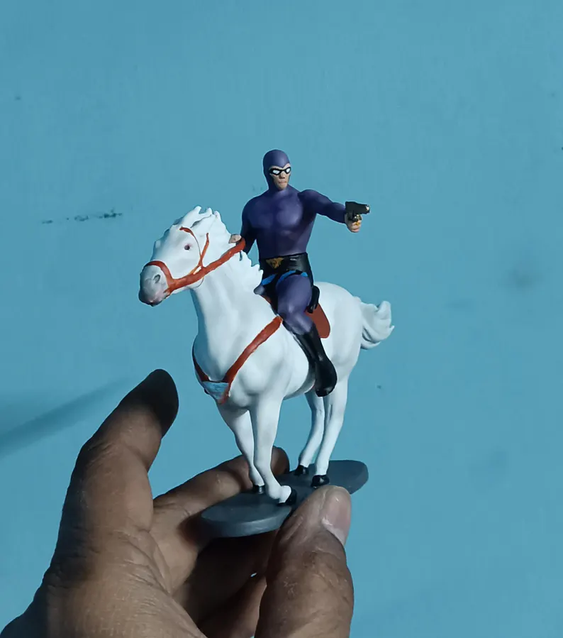 Phantom On Horse