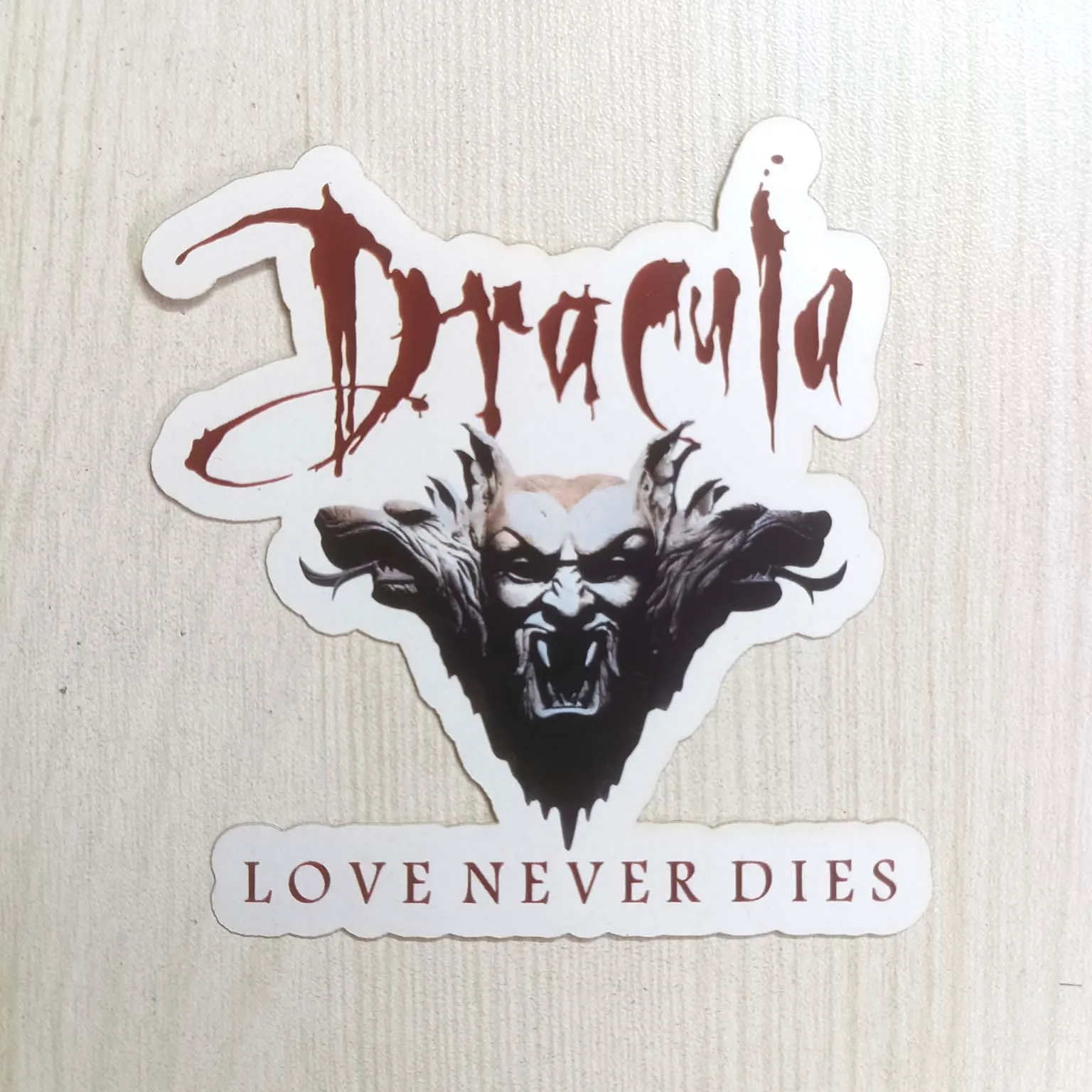 PVC Horror Movie Dracula Character Sticker