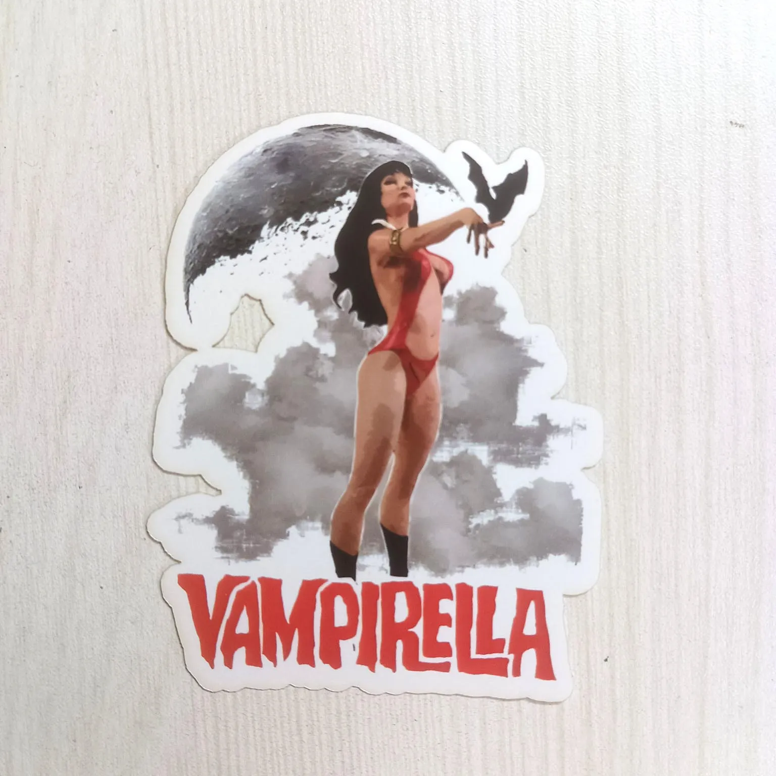 PVC Horror Vampirella Woman Movie Character Sticker