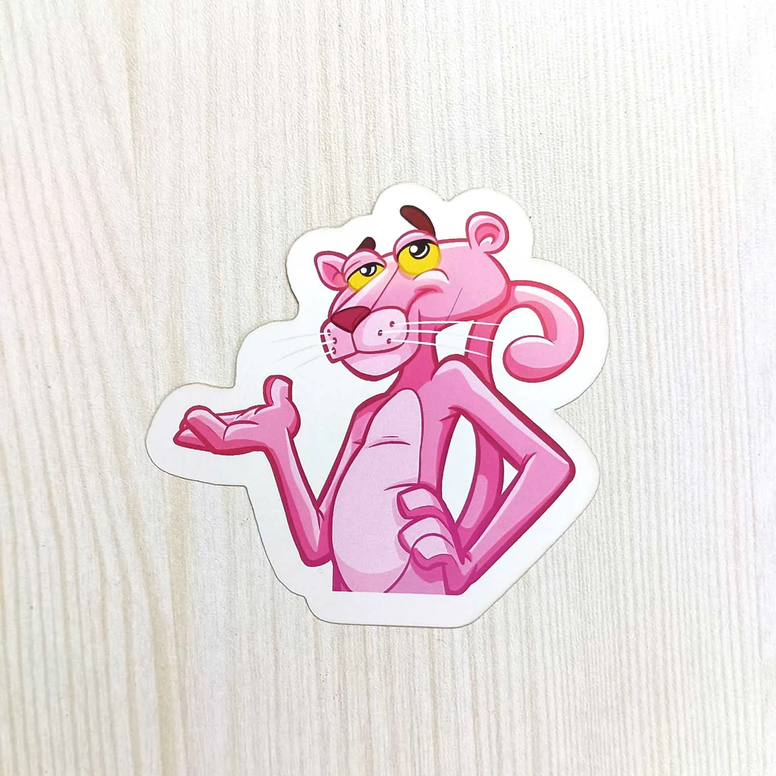 PVC Cartoon Series Panther Character Sticker