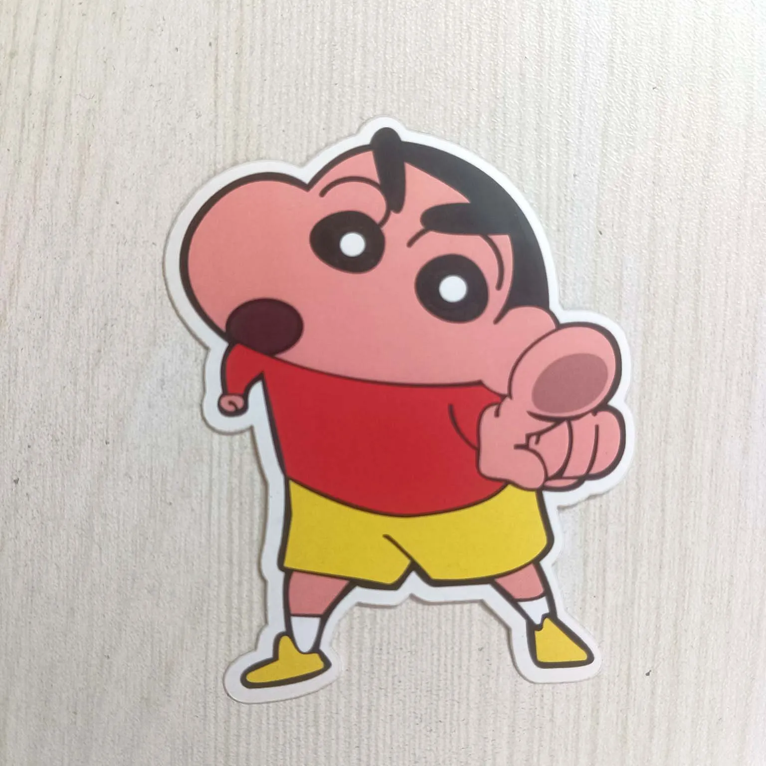 PVC Cartoon Kid Chan Character Sticker